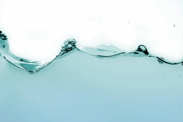 Νερό splash ή κύμα νερού με φυσαλίδες αέρα στο παρασκήνιο — Φωτογραφία Αρχείου
