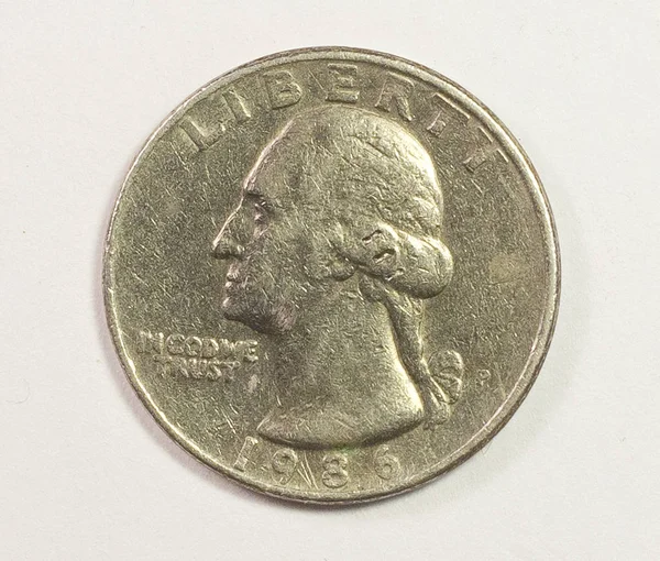 さまざまな国の貨幣収集の金属コイン — ストック写真
