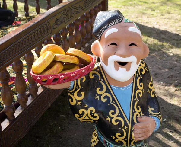 Uzbek souvenir old man Babai. Stock Image