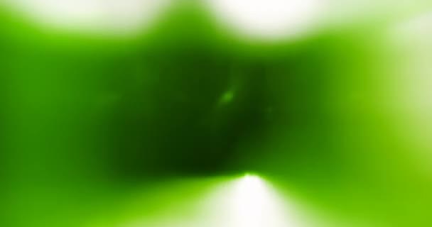 緑のフラッシュライトは黒の背景に漏れます オーバーレイ 遷移だ ビデオカラーフィルター ライト ストローブ 写真フラッシュ — ストック動画