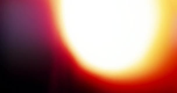 Siyah Arkaplanda Sıcak Flaş Sızıntıları Üst Üste Koy Dönüşüm Video — Stok video