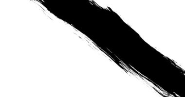 Bir çift fırça darbesi. Matte Dönüşümleri. İzole Fırça Elementleri