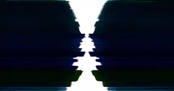 Glitch Party Background Para Cena Musical Loop — Vídeo de Stock