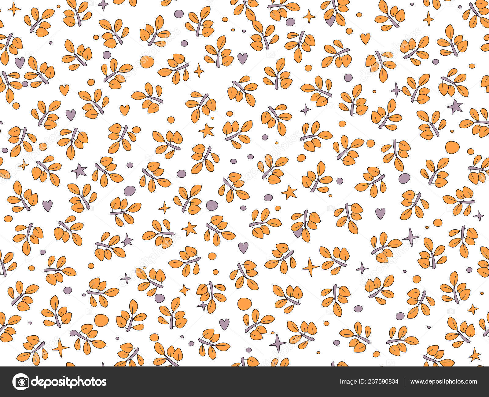 Orange And Red Autumn Leaves Vector Seamless Pattern Deciduous Tree Fall Leaf Pattern Falling Cartoon Leaves On White Seamless Autumn Season Decorative Pattern Foliar Leaf Fall Seamless Pattern Stock Vector C