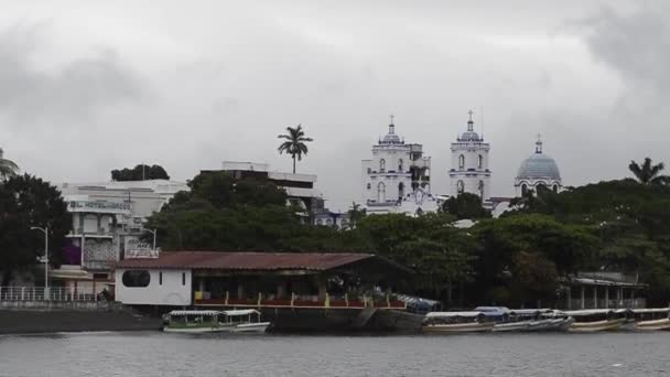 Catemaco Mexicaanse Magische Stad Een Titel Gegeven Aan Mooiste Steden — Stockvideo