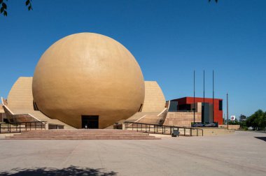 TIJUANA, BAJA CALIFORNIA MEXICO, JUNE 15 2020, View of the IMAX dome at Cultural center of Tijuana, Centro cultural Tijuana, CECUT clipart
