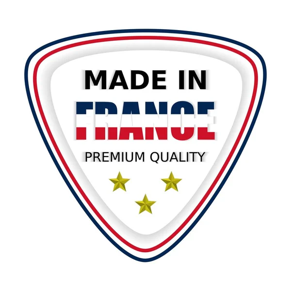 Ilustração Vetorial Made France Premium Quality Perfeito Para Qualquer Uso — Vetor de Stock