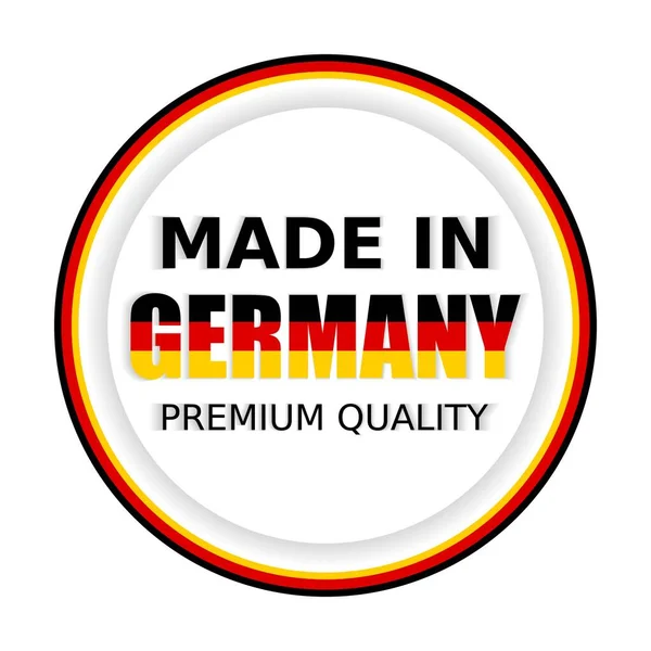 Ilustração Vetorial Made Germany Premium Quality Perfeito Para Qualquer Uso —  Vetores de Stock