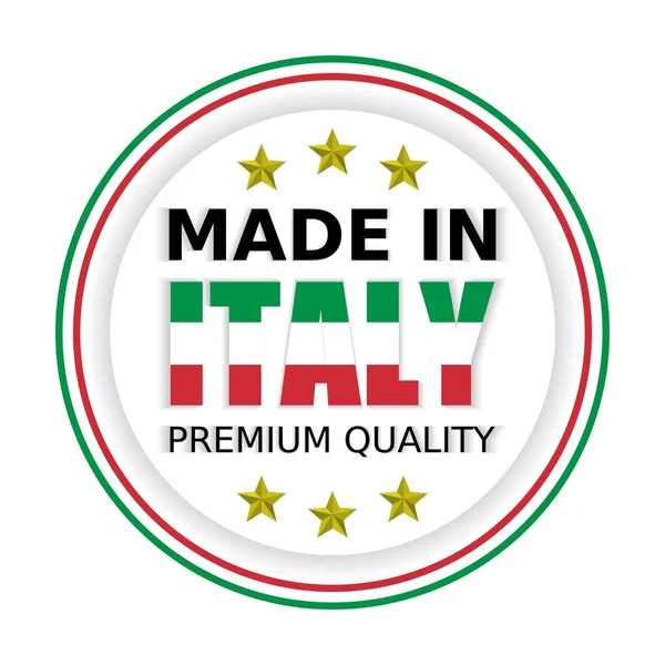 Ilustração Vetorial Made Italy Premium Quality Perfeito Para Qualquer Uso — Vetor de Stock