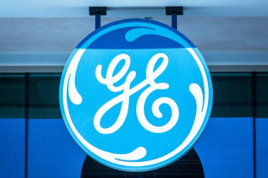 GE Dijital logosu ve imzası Silikon Vadisi 'ndeki merkezde. GE Digital, Amerika Birleşik Devletleri 'nin çok uluslu şirketi General Electric' in bir yan kuruluşudur.