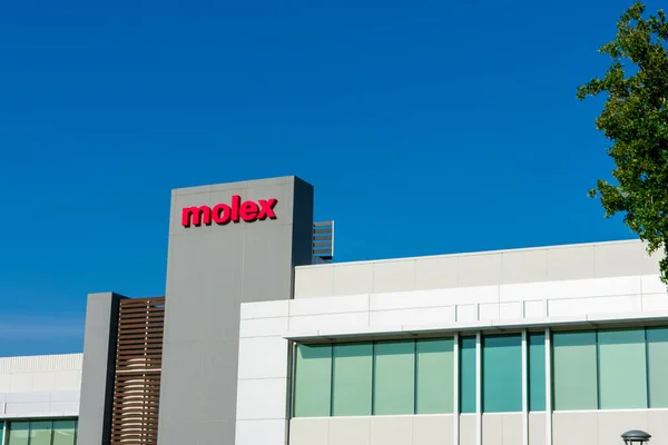 Außenansicht Der Molex Zentrale Silicon Valley Molex Incorporated Ist Hersteller — Stockfoto