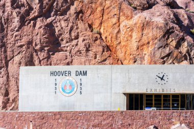 Hoover Barajı Eski Sergi Binası - Las Vegas, Nevada, ABD - 2020