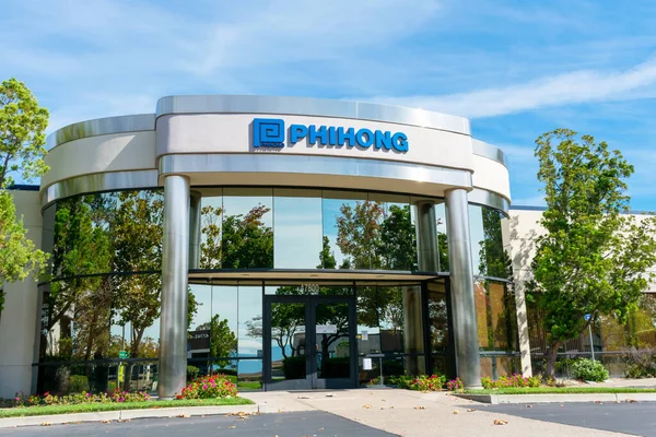 Phihong Firma Sede Silicon Valley Fabricación Eléctrica Electrónica Phihong Technology — Foto de Stock