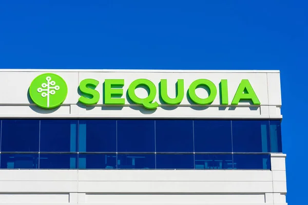 Логотип Sequoia Підпис Консалтинговій Сервісній Компанії Sequoia Consulting Group Штаб — стокове фото