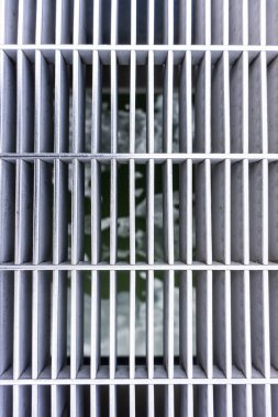 Metal desen. Çelik çubuklar arka planı