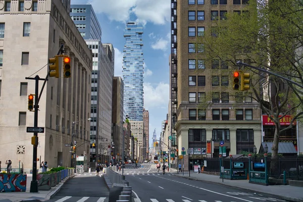 Calle Nueva York Manhattan Hora Verano Urbano Gran Ciudad Concepto — Foto de Stock