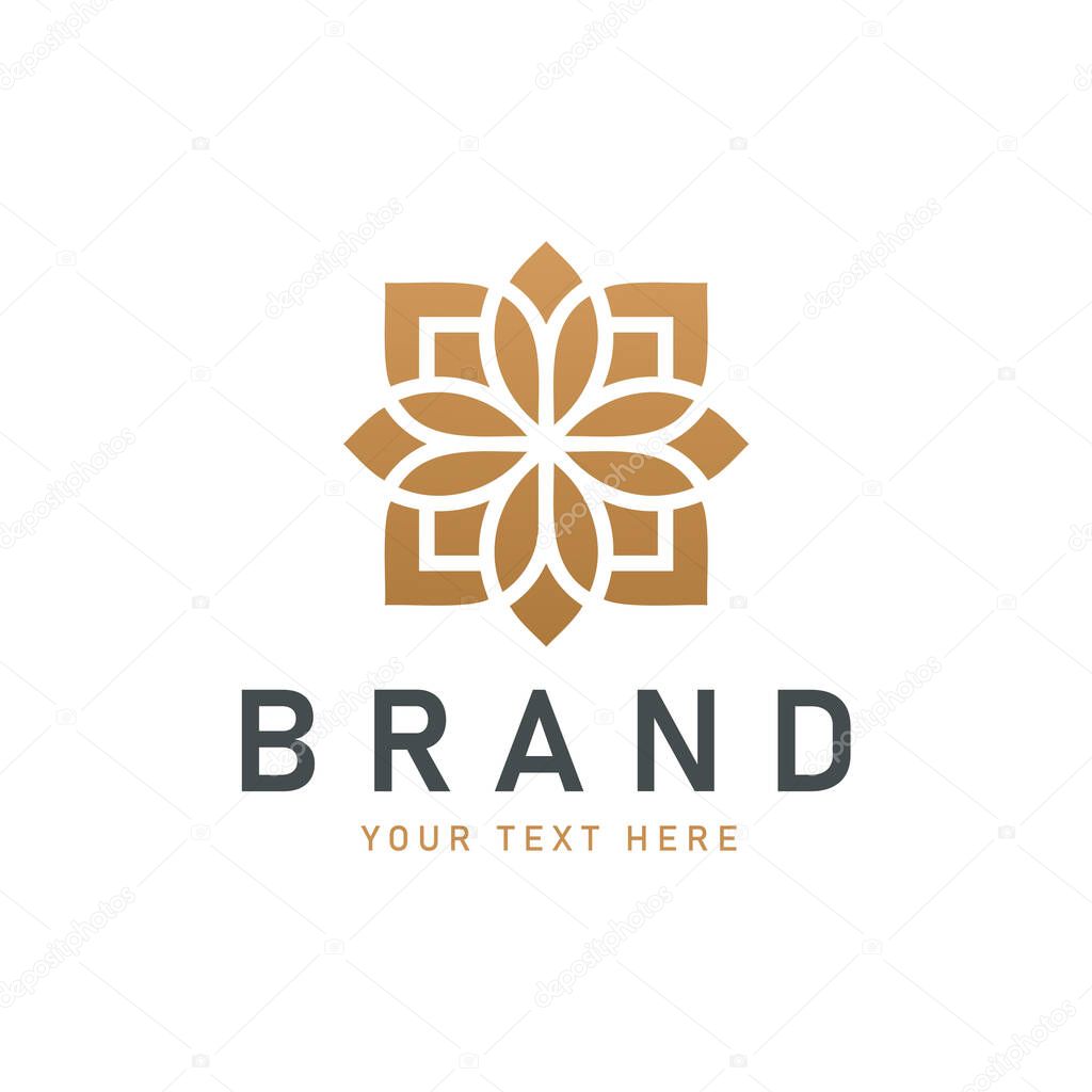 Luxury Flower Logo Design