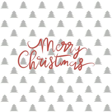 Gri ve beyaz Noel ağacı izi