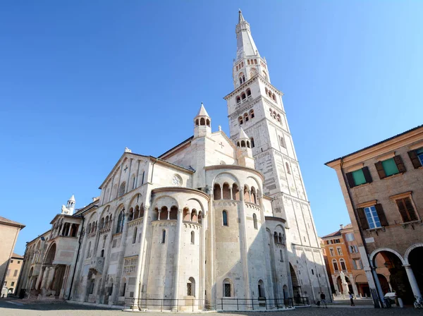 이탈리아 모데나 2019 모데나 대성당은 로마네스크 양식의 걸작이다 그것은 1099 — 스톡 사진