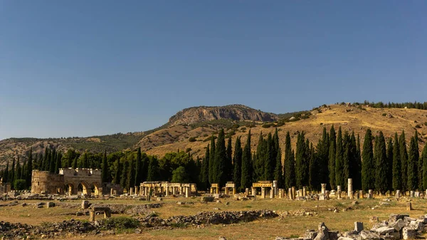 Maestosi Monumenti Storici Romani Rovine — Foto Stock