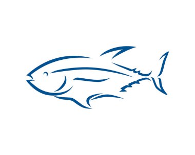 Ton Balığı ve Deniz Hayvanı Varlık Silueti