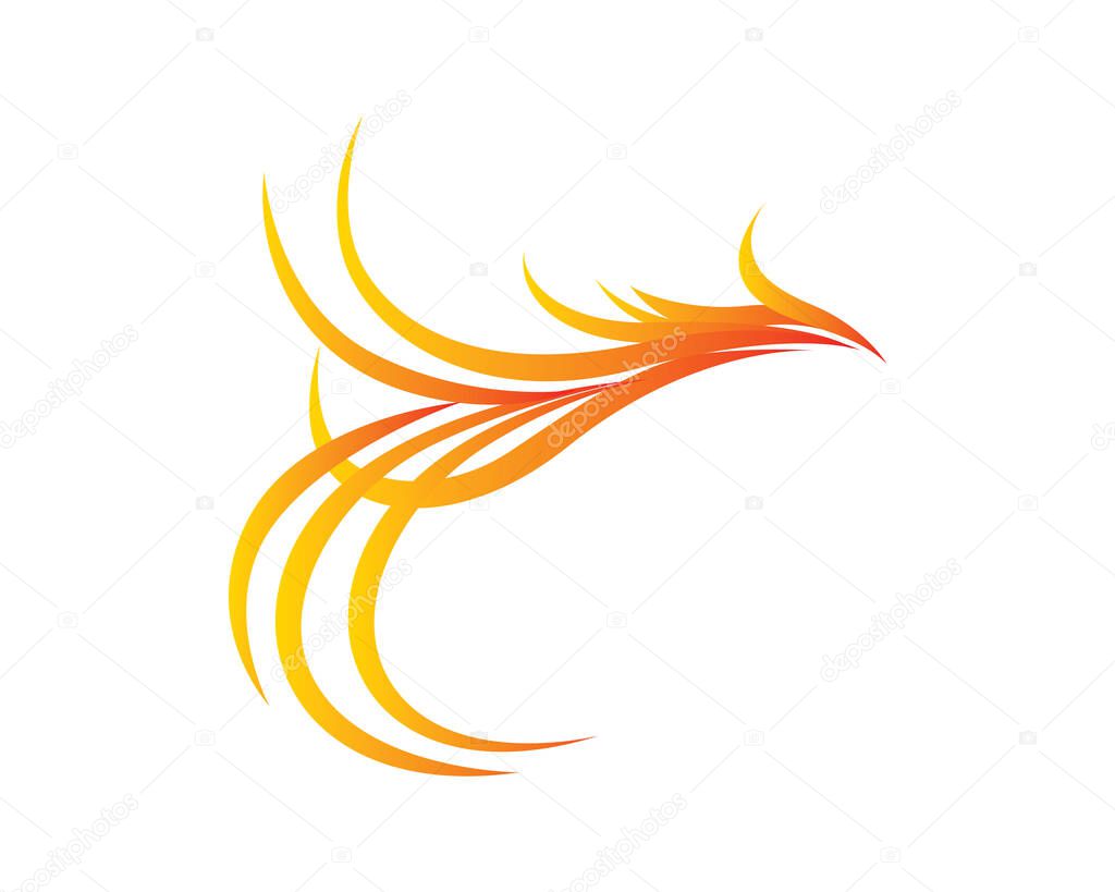 Phoenix Rising and Flying to the Sky
