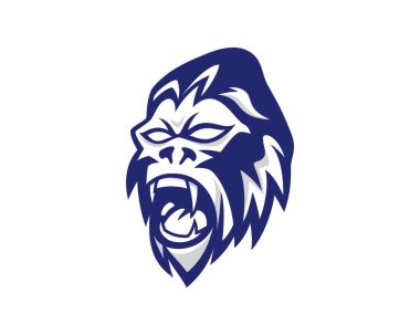 Öfkeli Hareketli Maymun Başı