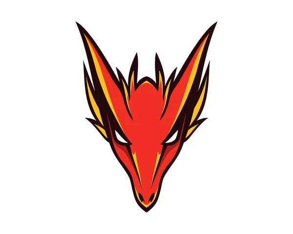 Dettagliato Fox Head Mascotte Emblema Illustrazione Vettoriale — Vettoriale Stock