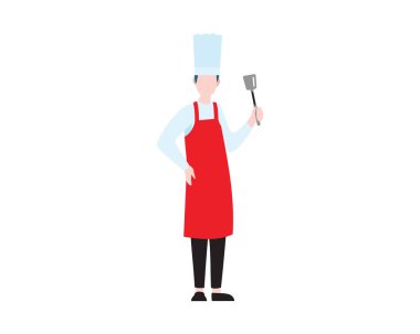 Çizgi film Biçimi Vektörlü Şef Spatula Hareketi ResimleriName
