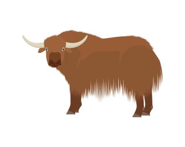 Ayrıntılı Yak ve Ayakta Hareketli Çizim Vektörü