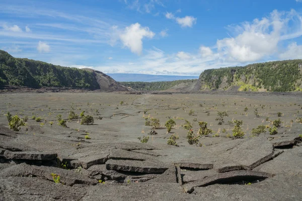Kilauea Iki iz, Hawaii çorak manzara