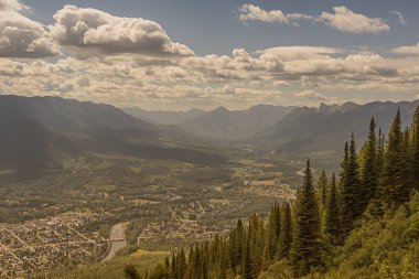 View of the City of Fernie clipart