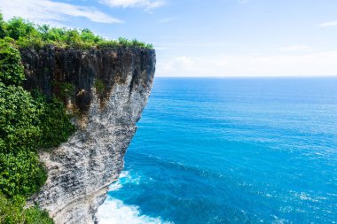 Adalar ve uçurumun kıyısında Adası, Endonezya, bali, taş