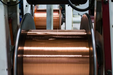 Bakır kablo üretimi, fabrikada bronz kablo.