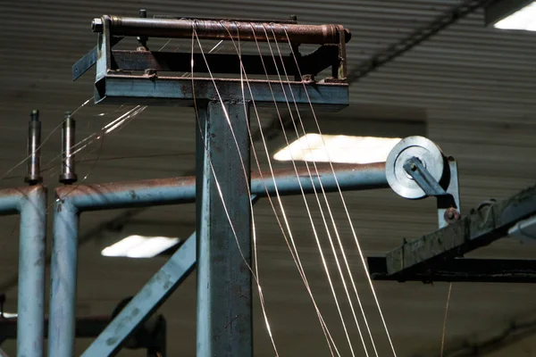 Equipos para la producción de cables en la fábrica — Foto de Stock