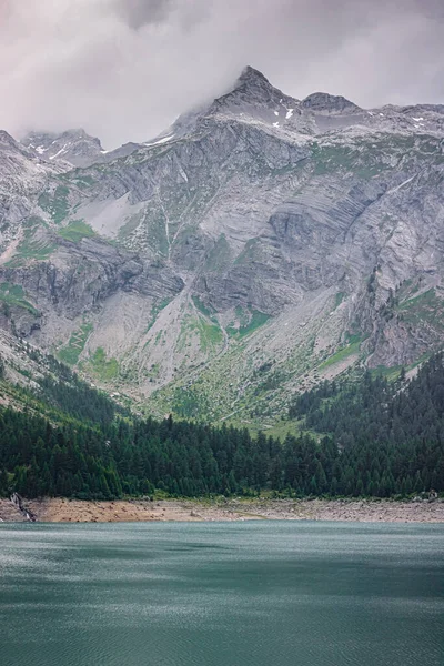 Lac Tseuzier Valais Svájc — Stock Fotó