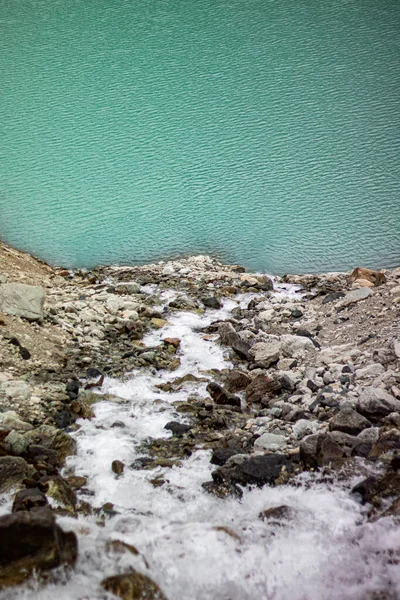 Mountain Stream Switzerland Net Blue Water Swiss Alps Long Exposure — Stock Photo, Image