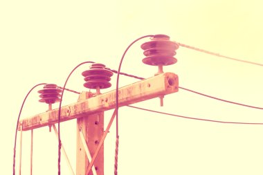 Uzun bir süre, Vintage tarzı için kullanılan eski elektrik direği.