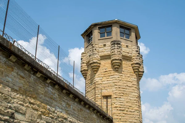 Prisão Abandonada Velha Prisão Illinois Eua — Fotografia de Stock