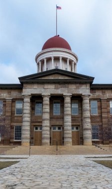 Springfield Illinois bina eski orijinal eyalet başkenti.