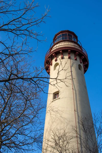 Den Vind Point Lighthouse Eller Windpoint Ljus Station Står 108 — Stockfoto