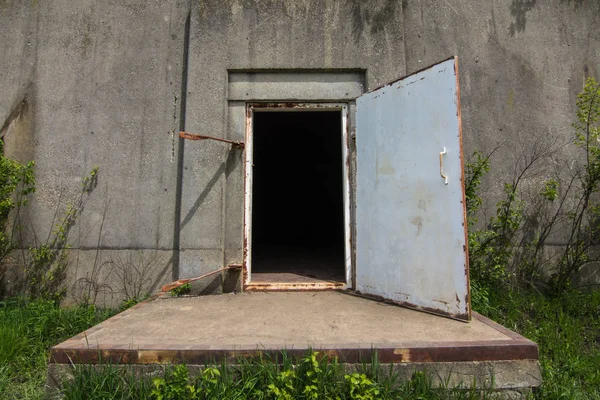 Old Wwii Bunkry Amunicji Lub Igloo Midewin Tallgrass Prairie Wilmington — Zdjęcie stockowe