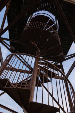 Dixon wate'deki gözlem güvertesinin yakın çekim soyut görünümü