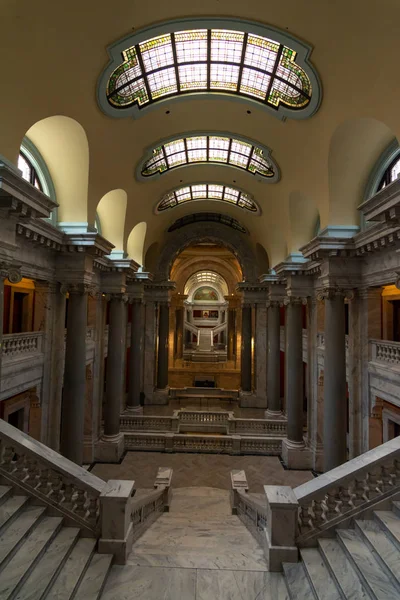 Dentro do edifício do Capitólio do Estado, Kentucky . — Fotografia de Stock