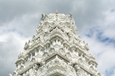 Hindu tapınağında Çatı Detayı, Lemont, Illinois.