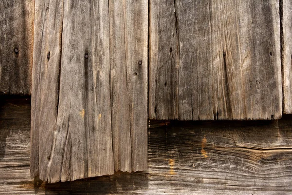 Close up detail of old barn wood.  Cades cove, Smokey mountains — Stock Photo, Image