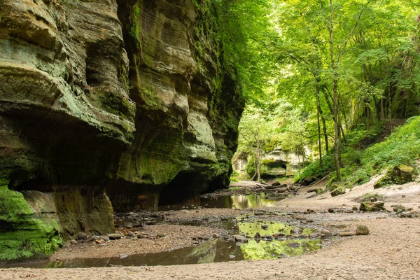 Matthiessen State Park, Illinois. — Stockfoto