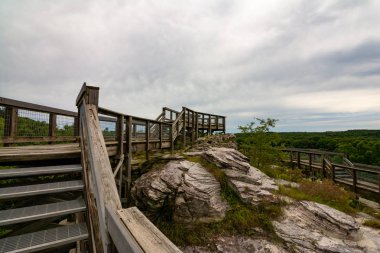 Castle Rock eyalet parkı, Illinois, Amerika Birleşik Devletleri.
