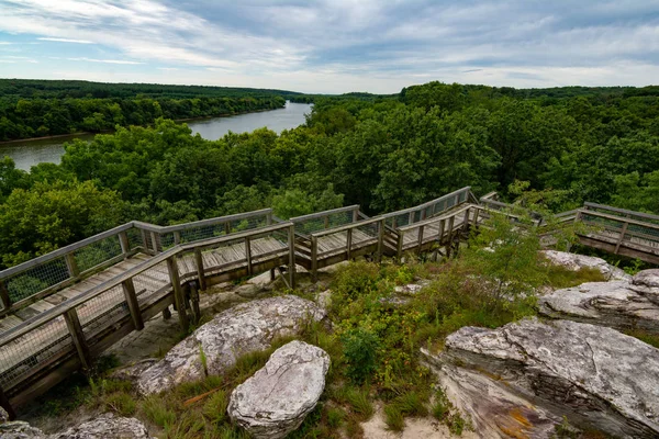 Castle Rock state park, Illinois, USA. — Stock Photo, Image