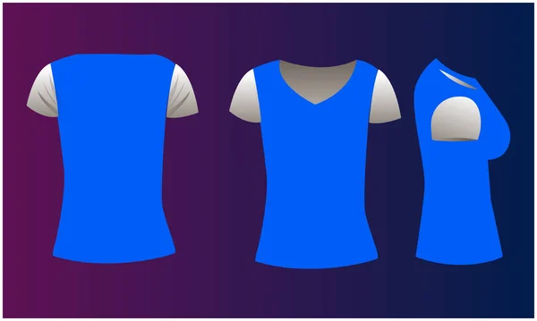 Modelovat Ilustraci Ženského Sportovního Oblečení Abstraktním Pozadí — Stockový vektor